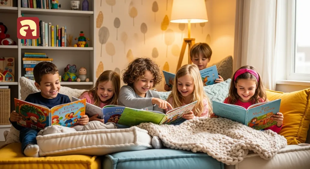 building a love for reading in children through fun and engaging books.
